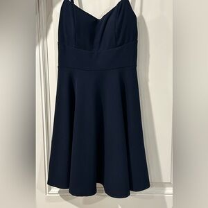 City Studio Navy Blue Dress